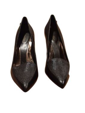Calvin Klein Women's Black‎ Niaya Heels Size 8M Preloved In Good Condition